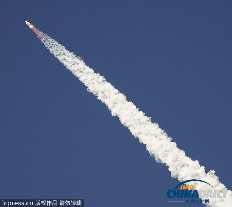 美將神秘衛星送入太空 發射7分鐘后封鎖消息（圖）