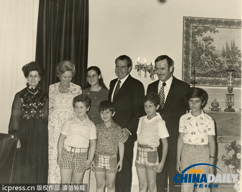 敘利亞總統(tǒng)溫馨家庭生活實(shí)錄 和樂(lè)融融羨煞旁人