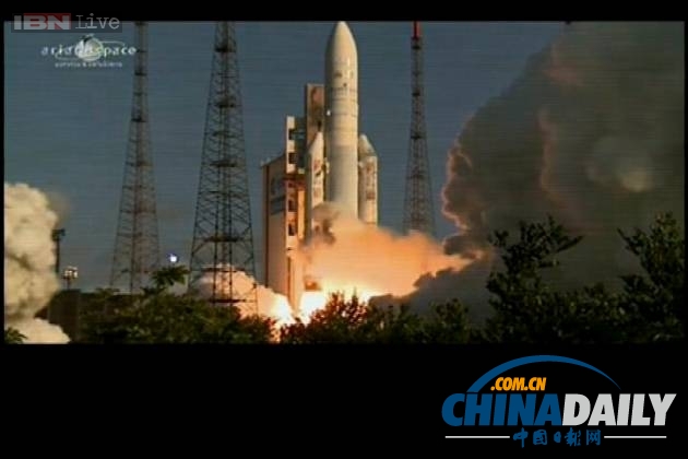 印度發射首顆國產國防衛星 主要服務印度海軍（圖）