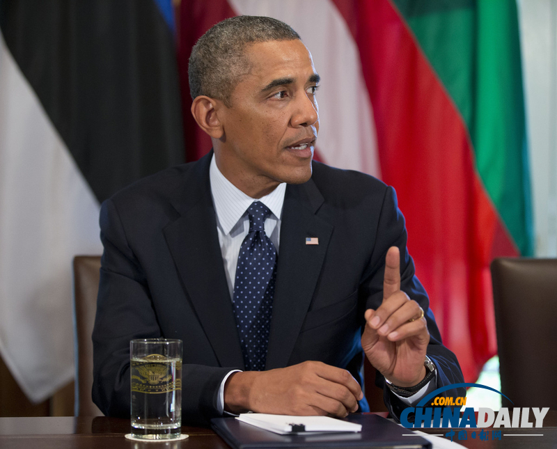 奧巴馬稱尚未就軍事打擊敘利亞作出決定（高清組圖）