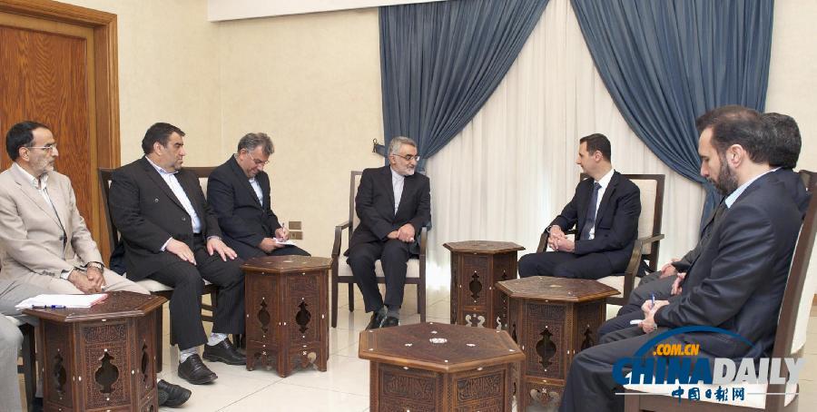 敘利亞總統會見伊朗議員代表團 稱敘不懼任何外部侵略