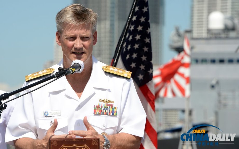 美國第七艦隊的指揮艦“藍嶺號”抵日本進行友好訪問（高清組圖）