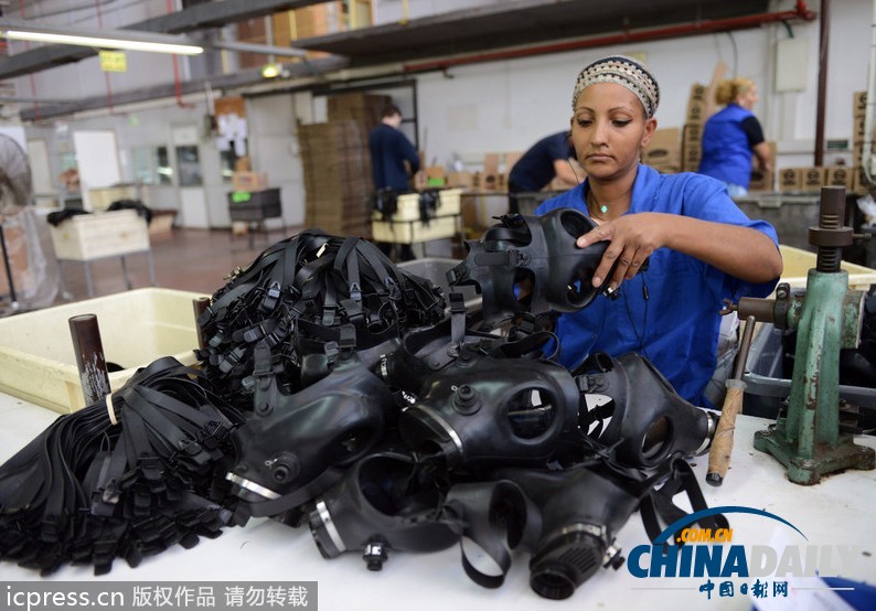 以色列大量制作防毒面具 為敘以可能沖突作準(zhǔn)備