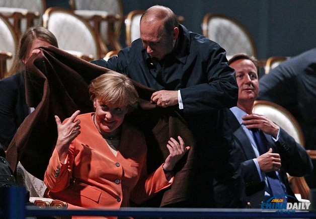 組圖：盛大焰火與俄羅斯美女走進G20晚宴現(xiàn)場