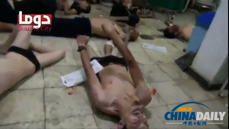 美議員所看敘利亞化武襲擊視頻曝光 慘不忍睹（圖）