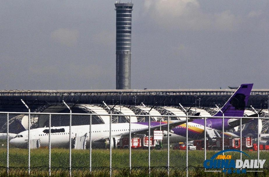 泰航一飛機因故障沖出跑道 9名中國乘客受傷（高清組圖）