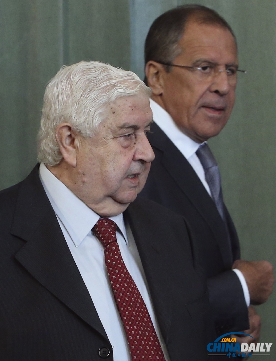 敘外長訪問俄羅斯 俄呼吁敘當(dāng)局交出化武接受國際監(jiān)督