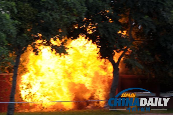 柬埔寨議會大廈外發現自制炸彈 當局引爆處理