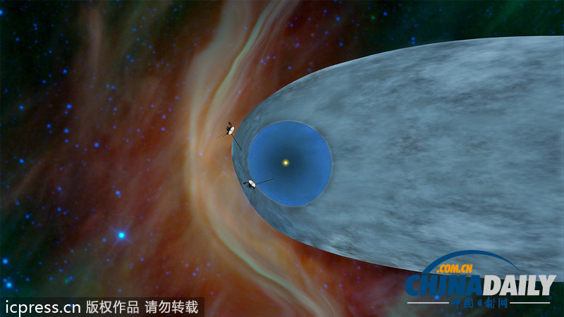 旅行者1號飛出太陽系 首闖星際空間（組圖）