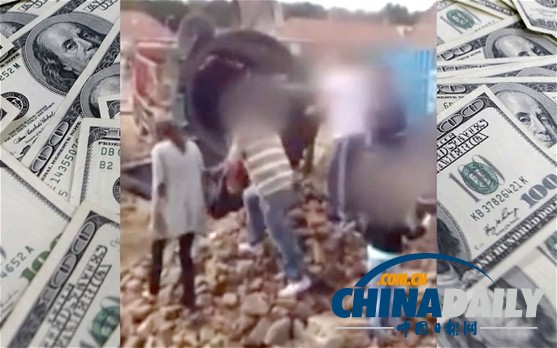 荷蘭拆樓現(xiàn)場(chǎng)突降“鈔票雨” 居民哄搶數(shù)百萬(wàn)美元