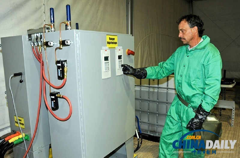 美國研發出新型移動式化學武器銷毀系統（組圖）