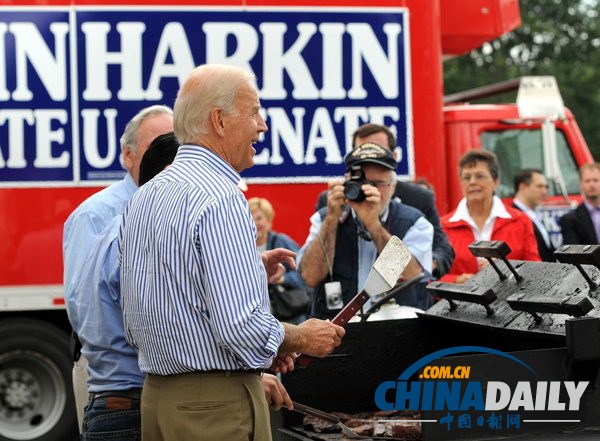 美副總統拜登參加傳統政治競選活動 再引欲選總統猜測
