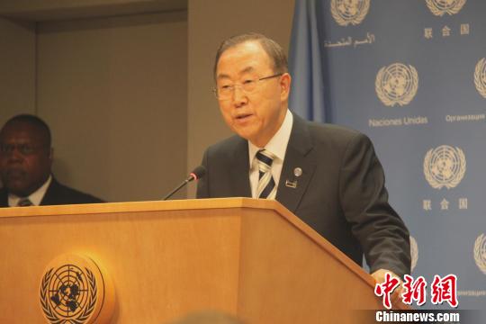 聯(lián)合國敘化武調(diào)查報告將公布 潘基文措辭成難題