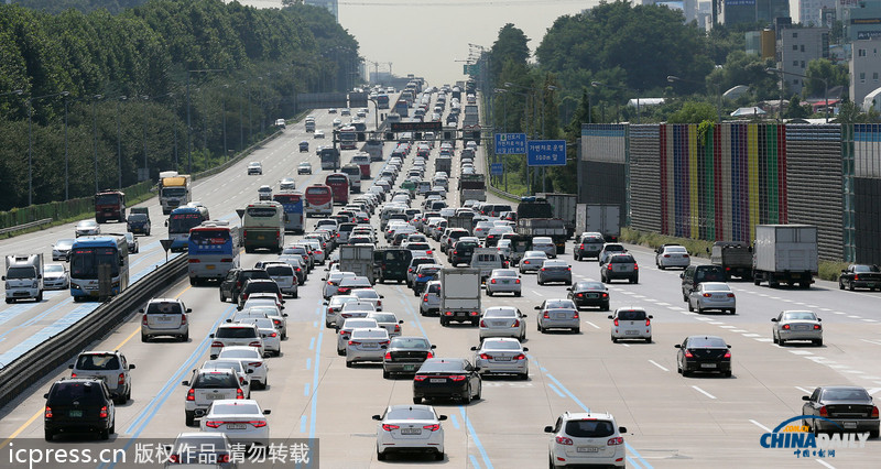 圖：中秋將至 韓國民眾開始“民族大流動”