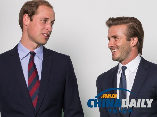 威廉貝克漢姆姚明拍攝短片 身高差距一覽無遺