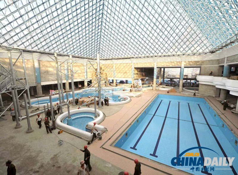 金正恩視察戲水場工地 贊揚人民軍可創(chuàng)造奇跡(圖)