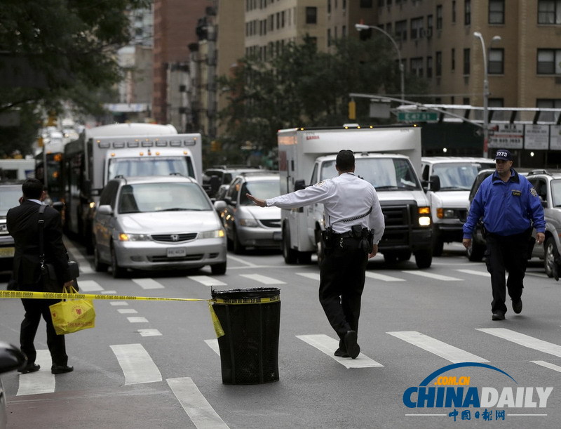 聯合國總部外發現可疑包裹 道路一度被全面封鎖