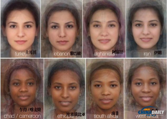 各國女性平均長相啥樣？格拉斯哥大學告訴你答案