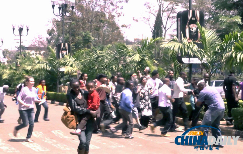 最新公布肯尼亞商場恐怖襲擊案現場圖（組圖）