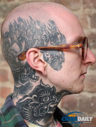 倫敦紋身大會(huì):美麗奇異的身體世界