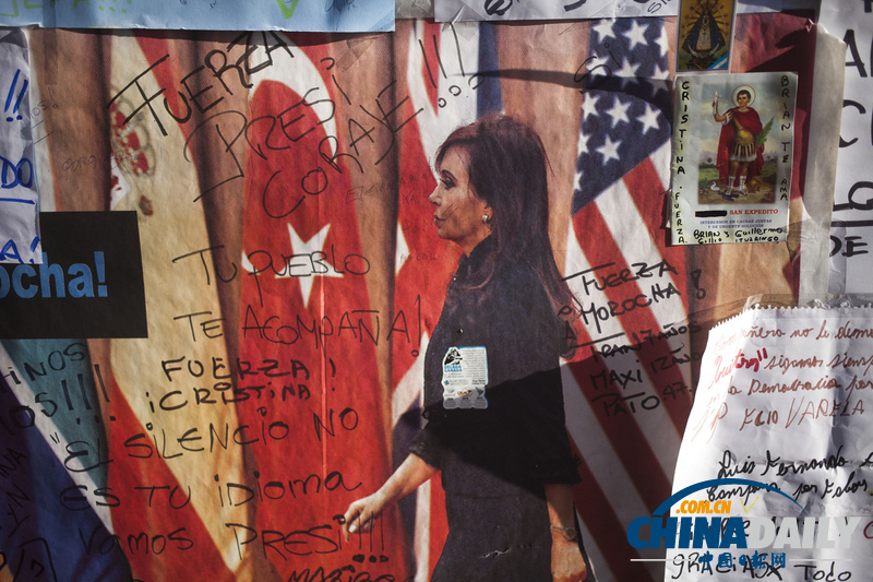 阿根廷總統腦血腫手術成功 支持者歡呼慶祝（圖）