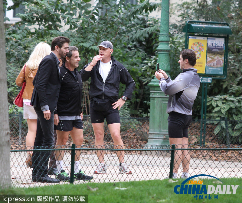 薩科齊涉腐指控被撤銷 輕松慢跑有望重返政壇（圖）