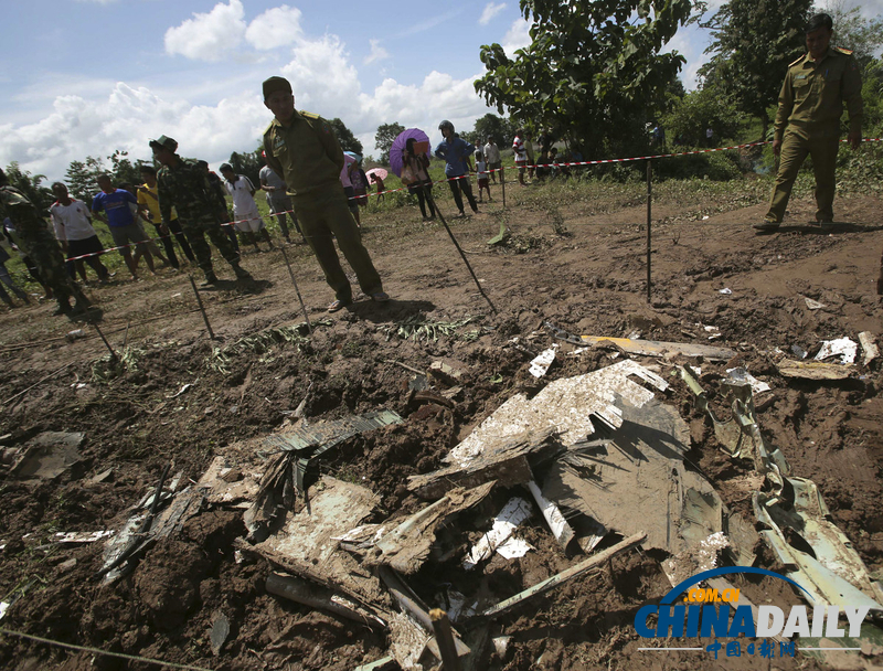 老撾墜機(jī)現(xiàn)場(chǎng)圖曝光 機(jī)上49人全部遇難包括兩名中國(guó)人