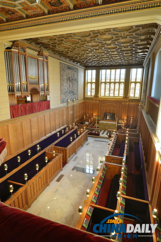 英國小王子喬治洗禮地點內部圖片曝光