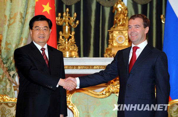 近10年中俄高層互訪和會晤