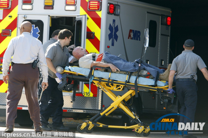 美國(guó)田納西州海軍基地發(fā)生槍擊案 2名士兵受傷