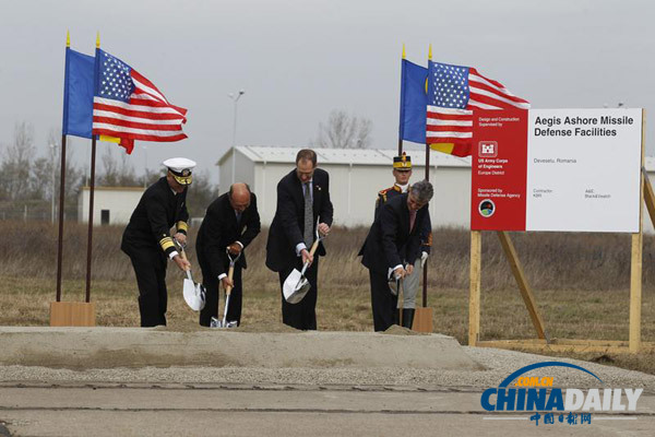 美在羅馬尼亞反導基地開建 或2015年投入使用