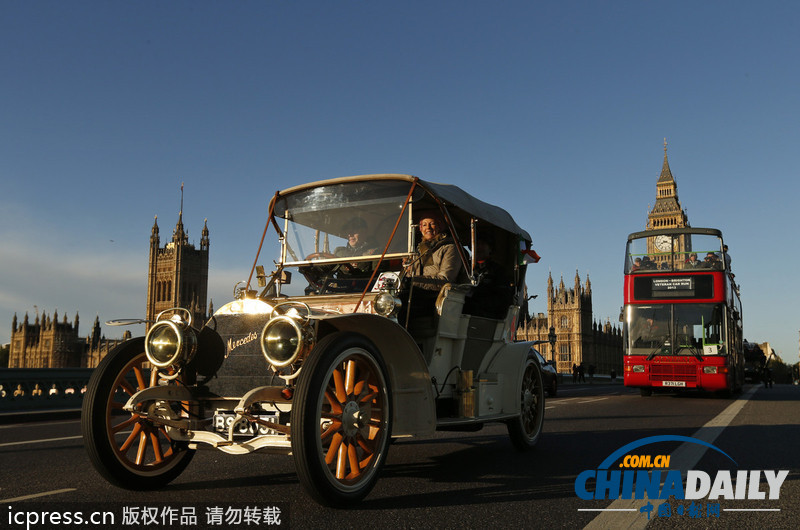 英國舉辦倫敦至布萊頓老爺車耐力賽