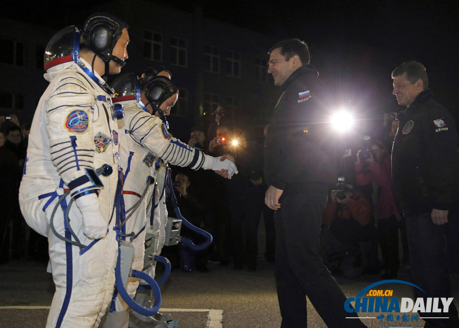 俄“聯盟”號飛船發射升空 攜冬奧會火炬前往空間站（高清組圖）