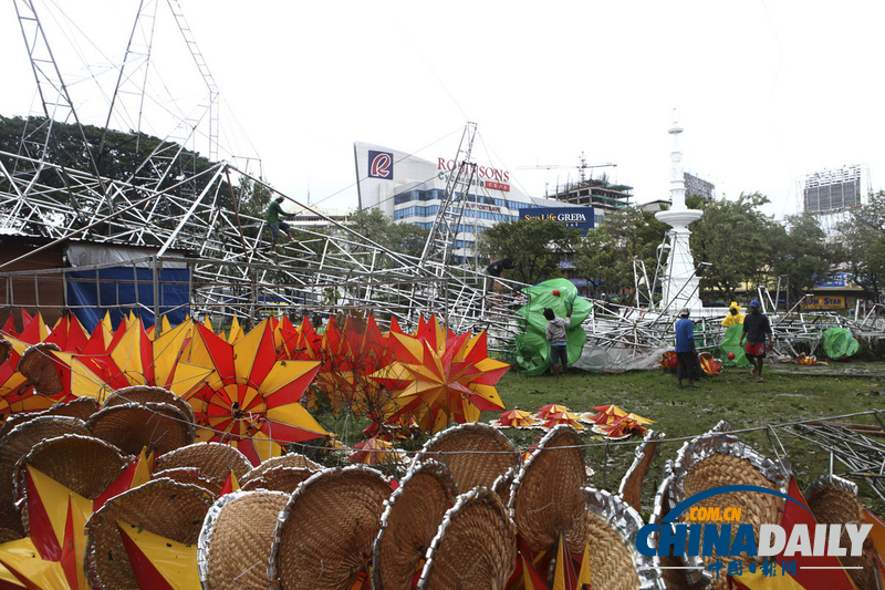 最強(qiáng)臺風(fēng)“海燕”席卷菲律賓 百萬居民被迫撤離