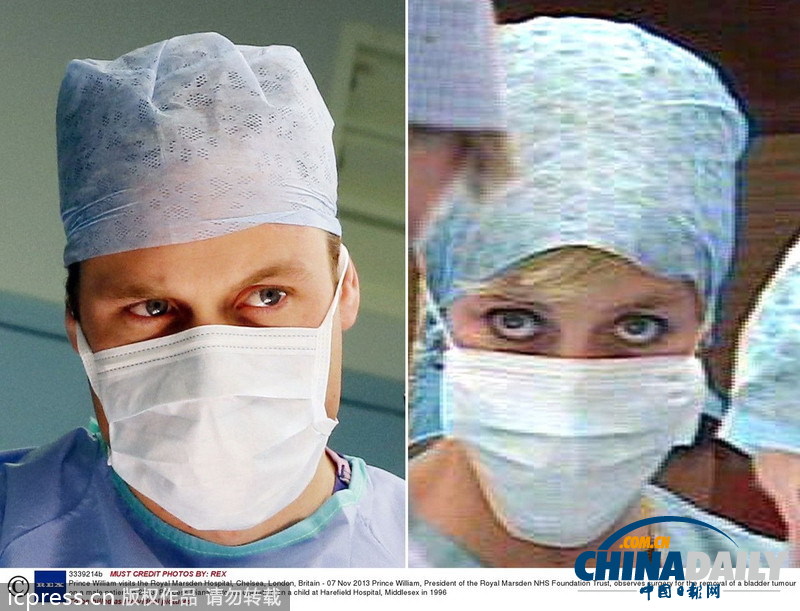 威廉王子仿母觀摩手術 戴安娜與醫生情人戀情曝光