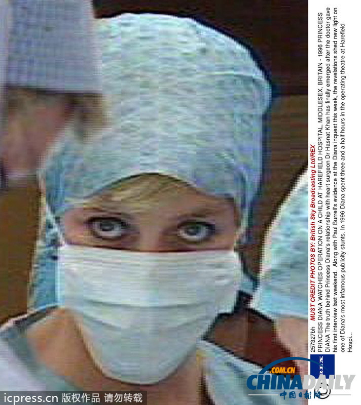 威廉王子仿母觀摩手術(shù) 戴安娜與醫(yī)生情人戀情曝光