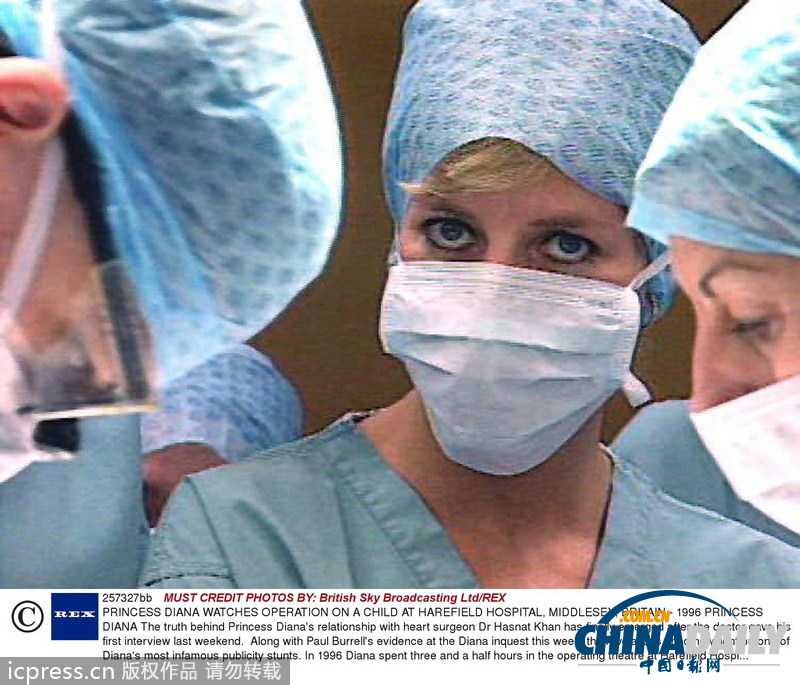 威廉王子仿母觀摩手術 戴安娜與醫生情人戀情曝光