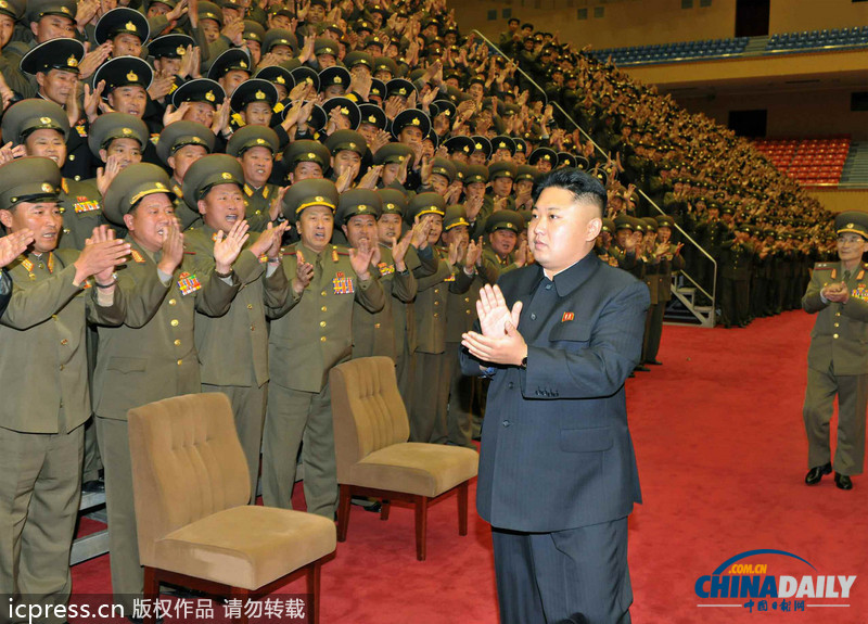 圖：金正恩出席朝鮮對韓心理戰會議 參戰官兵備受鼓舞