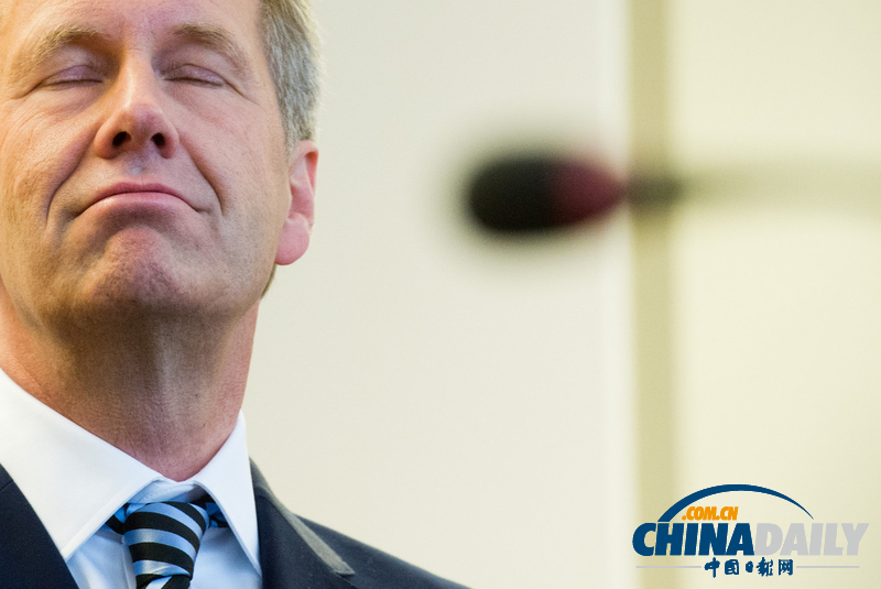 德國前總統武爾夫涉嫌受賄出庭受審