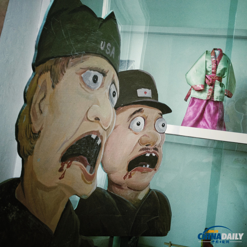 朝鮮社會民生眾生相 幼兒園內美日大兵成扔投目標