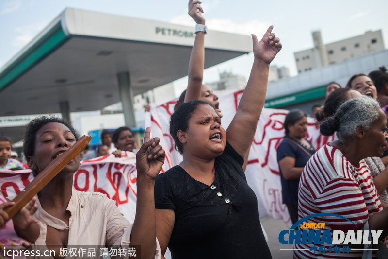 巴西強拆貧民窟迎世界杯引發抗議（組圖）