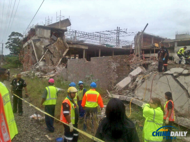 南非一在建商場坍塌 造成至少31人傷亡（組圖）