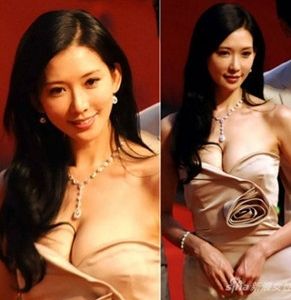 林志玲低調試婚紗