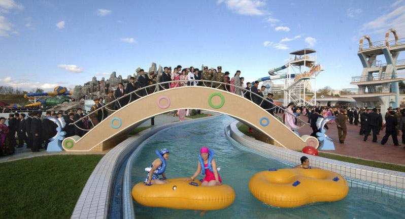 朝鮮水上公園與騎馬俱樂部即將對外國游客放開 票價不菲