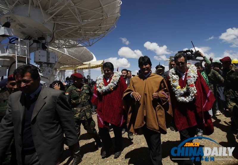 中國將發射玻利維亞衛星 玻總統將來華親臨現場