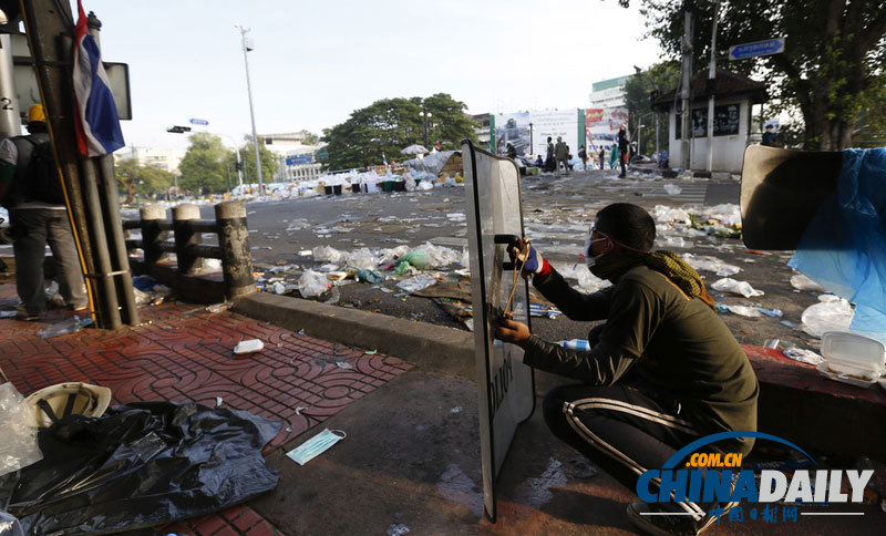 泰國反政府示威持續 抗議現場面面觀（組圖）