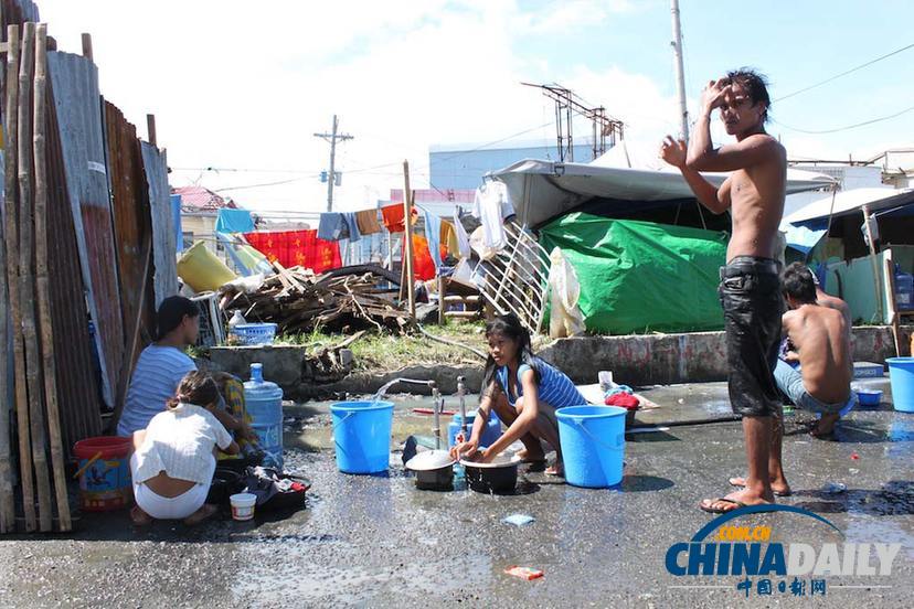 菲律賓災區重建路漫漫 和平方舟救援隊繼續提供救助