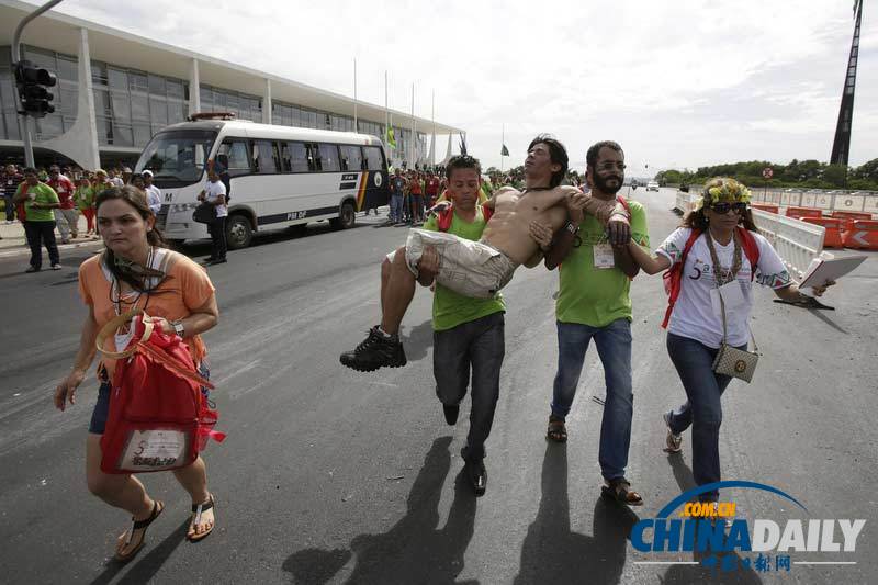 巴西土著居民欲占領總統府 抗議土地權遭侵犯
