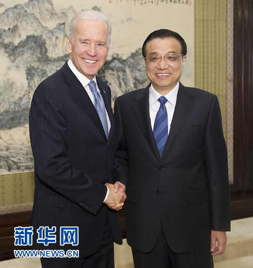 李克強:推動中美開展更廣范圍、更高水平的合作