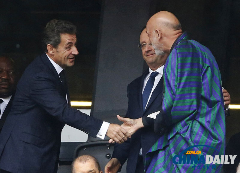 追悼會成領袖聊天室 各首腦和諧互動償曼德拉夙愿